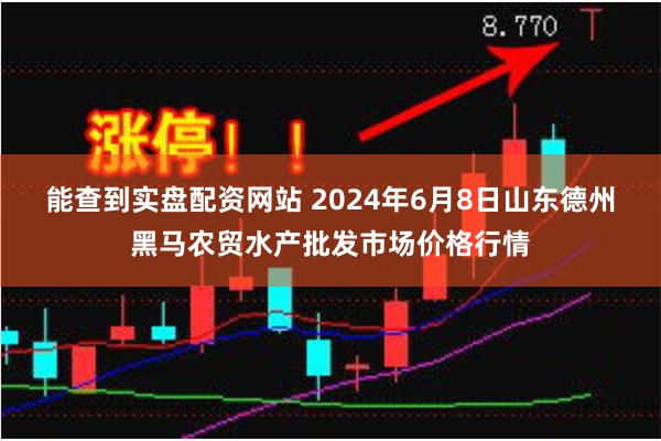 能查到实盘配资网站 2024年6月8日山东德州黑马农贸水产批发市场价格行情