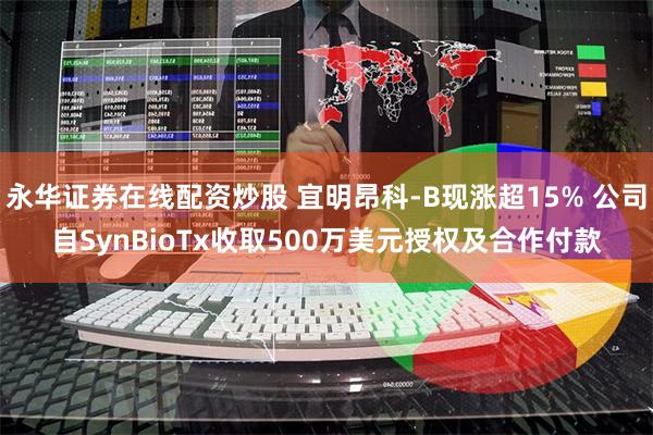 永华证券在线配资炒股 宜明昂科-B现涨超15% 公司自SynBioTx收取500万美元授权及合作付款