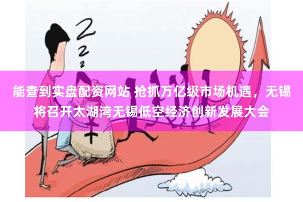 能查到实盘配资网站 抢抓万亿级市场机遇，无锡将召开太湖湾无锡低空经济创新发展大会