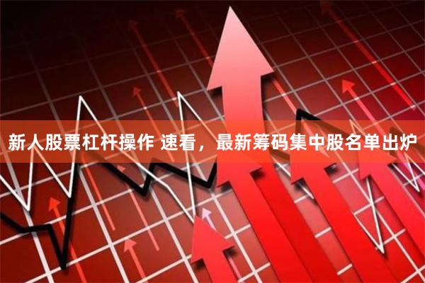 新人股票杠杆操作 速看，最新筹码集中股名单出炉