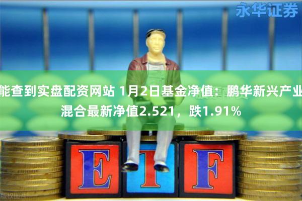 能查到实盘配资网站 1月2日基金净值：鹏华新兴产业混合最新净值2.521，跌1.91%