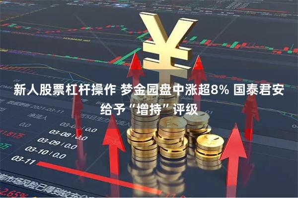 新人股票杠杆操作 梦金园盘中涨超8% 国泰君安给予“增持”评级